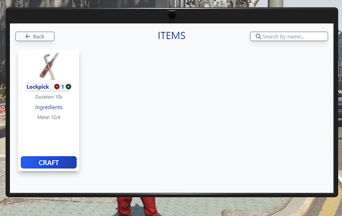 [PAID][ESX] Crafting Tablet For Portable and Mobile Crafting thumbnail 3
