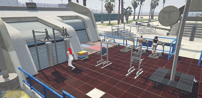 [PAID] [ESX] (gym beach + map Update) Thumbnail
