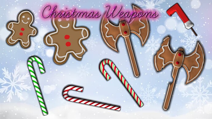 [QB/ESX] Christmas Weapons Pack Thumbnail