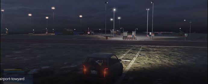 airport tow yard