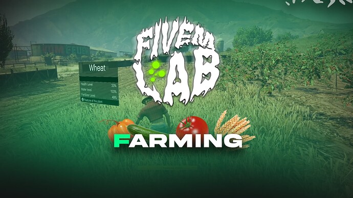 [PAID][QB/ESX] [plot system] (OpenSource) Advanced Farming | lab-farm Thumbnail