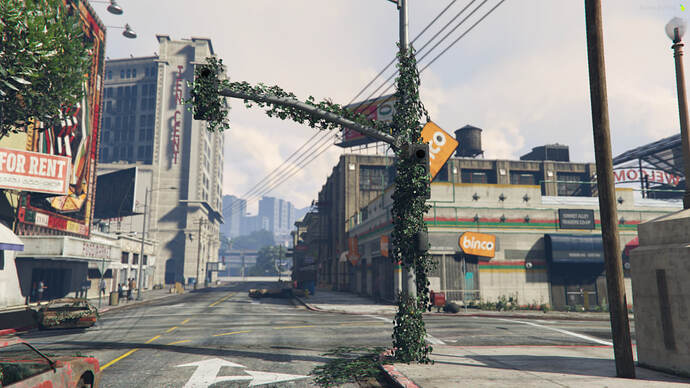 Grass-covered Traffic Lights thumbnail 3
