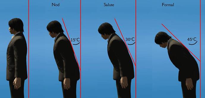 Japanese Bowing Pack Animation Thumbnail