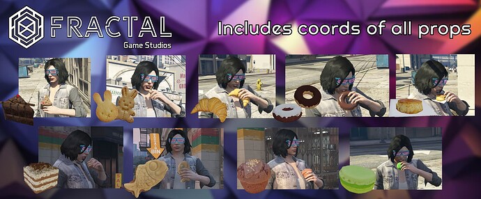 [PAID] FRACTAL Dessert Food Pack thumbnail 2