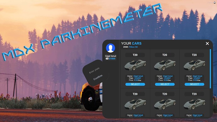 MDX-Parkingmeter [QBCORE][PAID] Thumbnail