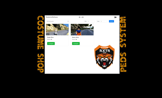 Costume Shop + Peds System Thumbnail
