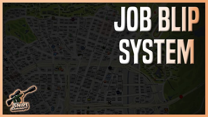 [PAID][QB][ESX] Unlimited Job/Gang Blips Thumbnail