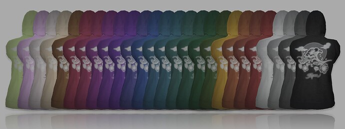 [PAID][CLOTHING] Male & Female Japan Hoodie Pack Thumbnail