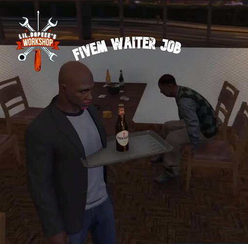 [PAID] [STANDALONE] Realistic Waiter Job Thumbnail