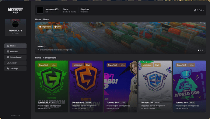 [PAID] Match panel valorant inspired source code Thumbnail