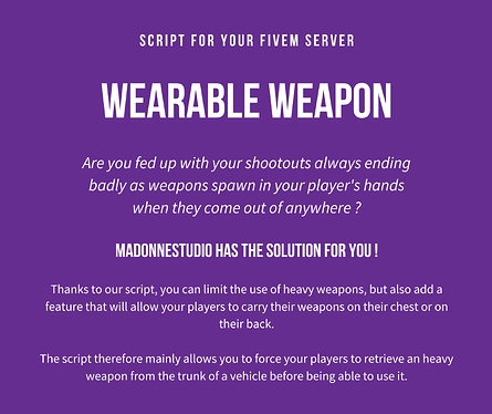 Wearable Weapon v1.0.1 thumbnail 2