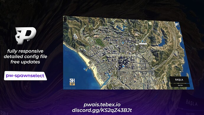 [Paid] [QBCore] PW-SpawnSelector Thumbnail