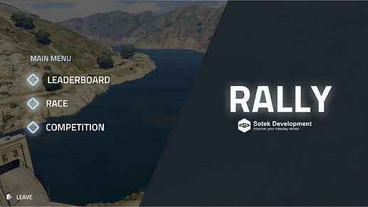 [ESX, QBCORE, STANDALONE ] Rally Script Thumbnail