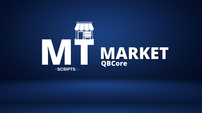 [Paid] [QBCore] MT MARKET, full configurable market script Thumbnail
