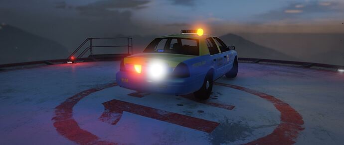 Undercover Police Taxi with Minimal or Maximum Frontal Lighting and Options for Rear Lighting thumbnail 4