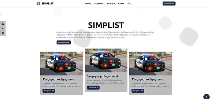 [WEB - CUSTOM ] SIMPLIST YOUR THEME CUSTOM ! by Larceny thumbnail 3