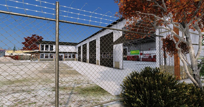 Large Barn Garage & Parts Store Paleto Bay thumbnail 2