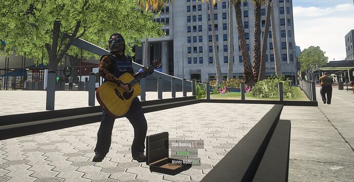 [ESX] K_Busker | Music Street Busker Activity | Make some extra cash! Thumbnail