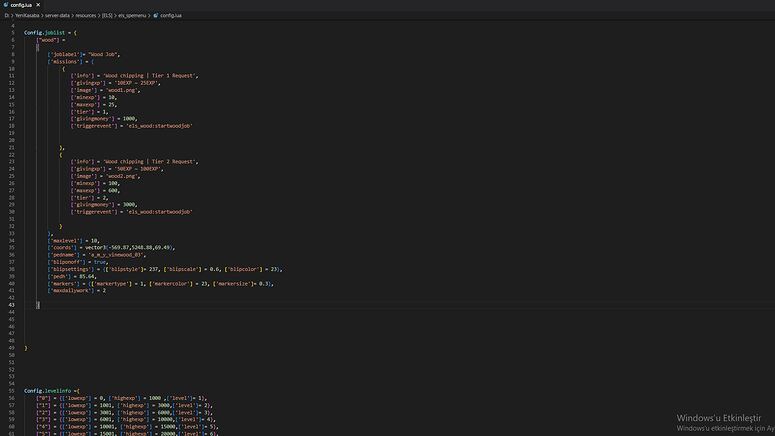 [ESX][QB] ELS JOB System With JSON save and Example Job - FiveM ...
