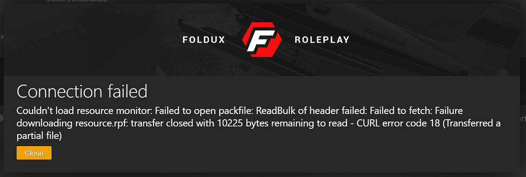 Server error while joining - Server Discussion - Cfx.re Community