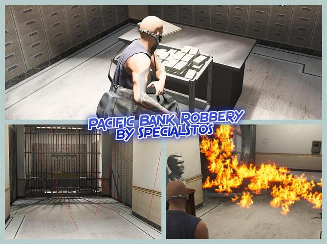 [STANDALONE] Pacific Bank Robbery by SpecialStos - v1.0.1 Thumbnail