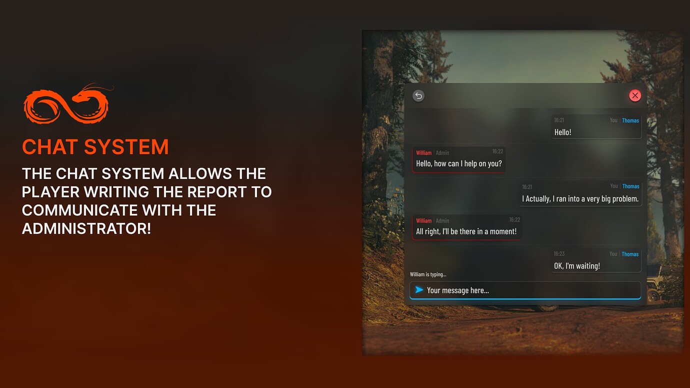 [ESX/QB] Infinity Report System - FiveM Releases - Cfx.re Community