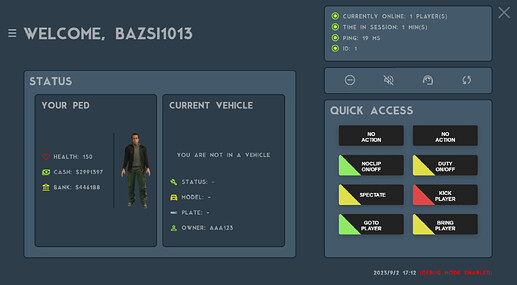 [PAID] [QBCORE] [ESX] Horizon Admin Menu (Advanced Features, Advanced Report System, Clean Interface) thumbnail 2