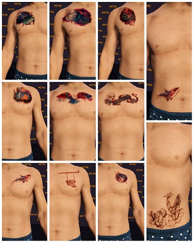 [ADDON] Galaxy Universe Pack - RCore Tattoo thumbnail 2