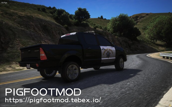 [paid]tunland police chp car | -30% summer sale thumbnail 2