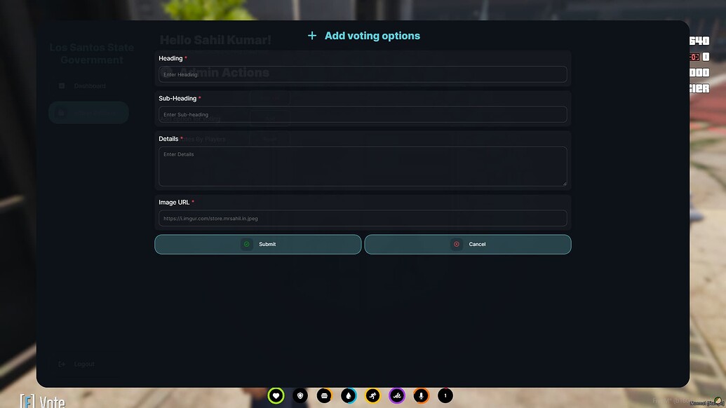 [ESX/QBCore] FiveM Voting Script with UI | QBCore Voting Script | ESX ...
