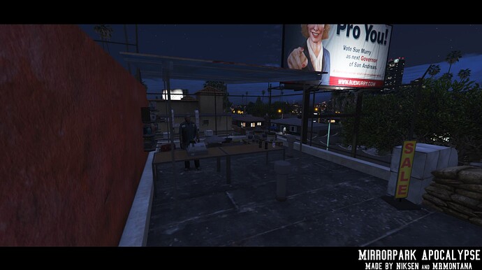 Mirror Park Safezone / Military HQ Apocalypse MAP thumbnail 10