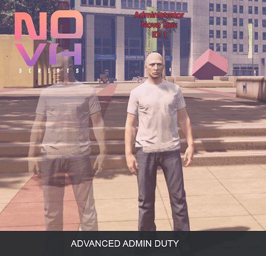 [PAID][QBCore & ESX] Advanced Admin Duty Thumbnail