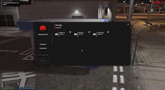 [PAID] Unique Garage System V2 Thumbnail