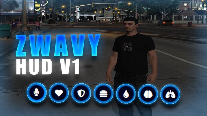 [PAID][ESX] Zwavy Hud V1 Thumbnail