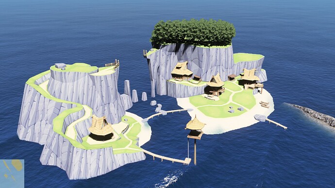 [EXTERIOR] New Island from The Legend of Zelda: The Wind Waker thumbnail 2