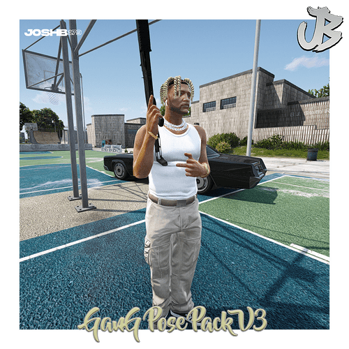 [PAID] 10 Custom Gang Animations V3 - 5 With Props thumbnail 2