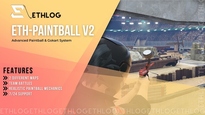 [QBCore] ETH Advanced Paintball | GoKart + Team Battles thumbnail 2