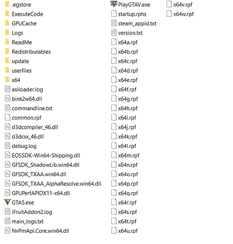 Folder gta