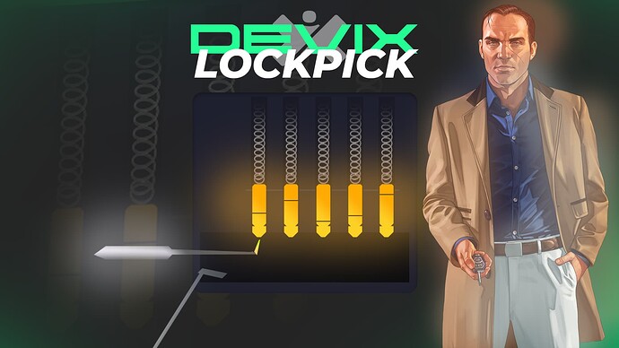 [STANDALONE] LOCKPICK Minigame Thumbnail