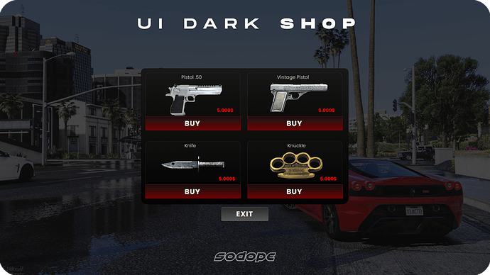 [RELEASE][PAID] soDope Dark Shop UI Thumbnail