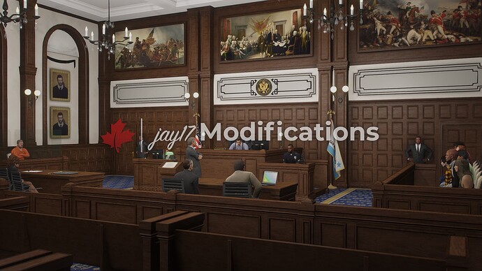[MLO] Courthouse Interior Remastered Thumbnail