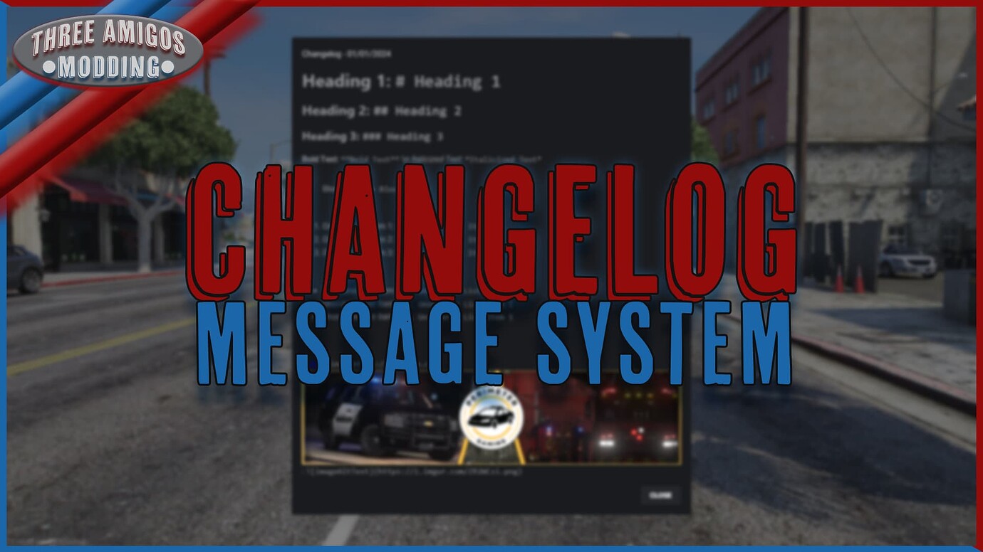 [FREE] Changelog Script | Standalone | Simple changelog/message system ...
