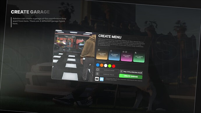 Purchasasble Garage System (Family Garage Feature) thumbnail 2