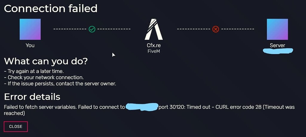 My friend can't join my localhost server - Server Discussion - Cfx Forum