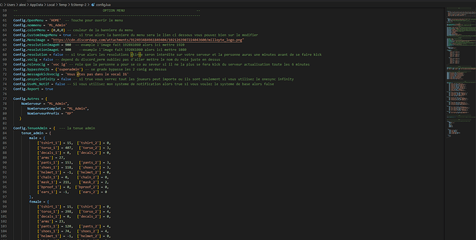 [SALE] [PAID] [STANDALONE] ADMIN MENU (ML_Admin) thumbnail 4