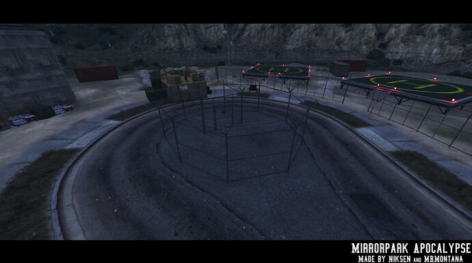 Mirror Park Safezone / Military HQ Apocalypse MAP thumbnail 25