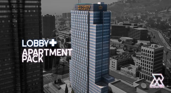 [PAID] Richards Majestics Apartments - Lobby Hall MLO + Custom Apartments Pack MLO - For five M Thumbnail