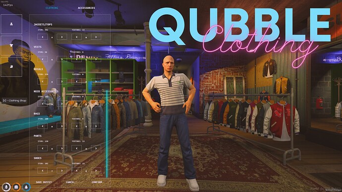 [QBCore] Qubble´s Clothing | Clothing for QBCore Thumbnail