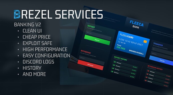 [ESX] [PAID] [5€] Banking Thumbnail