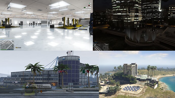 [interior MLO MAP]3 map mlo in 1 Package[ Island_hospital/Port Management_V1.1/Mechanic Workshop mlo] Thumbnail